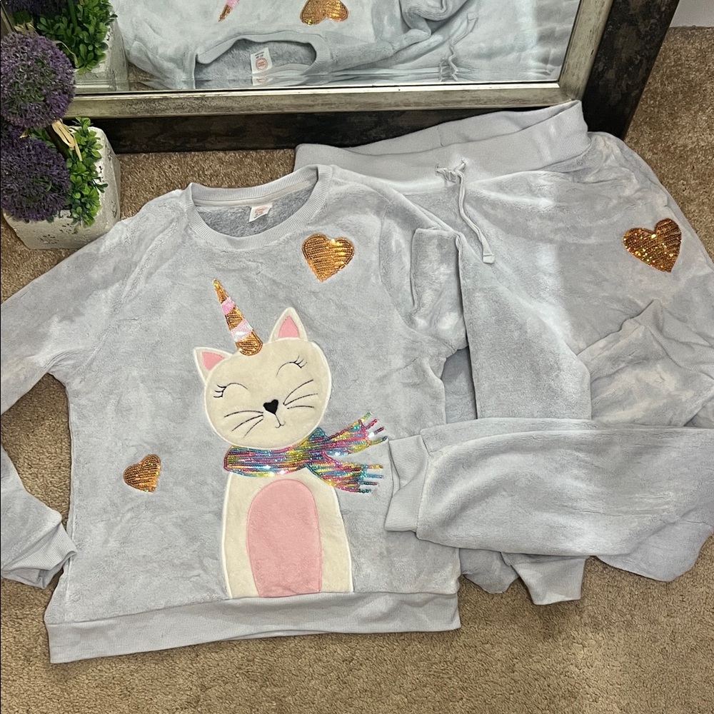 WonderWink Light Gray XXL Scrub Set